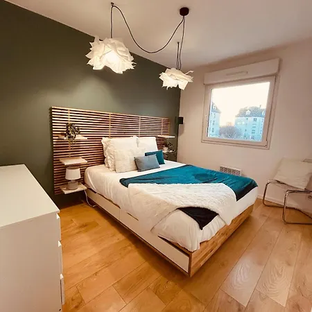 Apartamento F3 Central, Bright And Quiet In Caen
