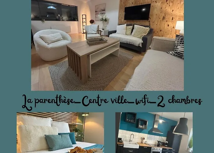 Apartamento F3 Central, Bright And Quiet In Caen