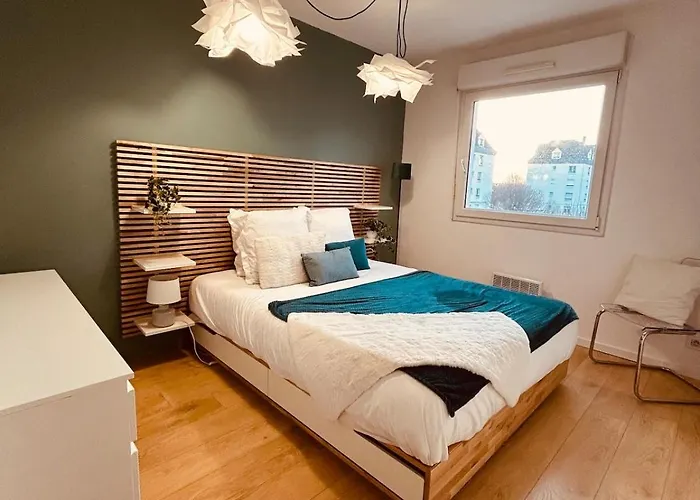 Апартаменты F3 Central, Bright And Quiet In Кан